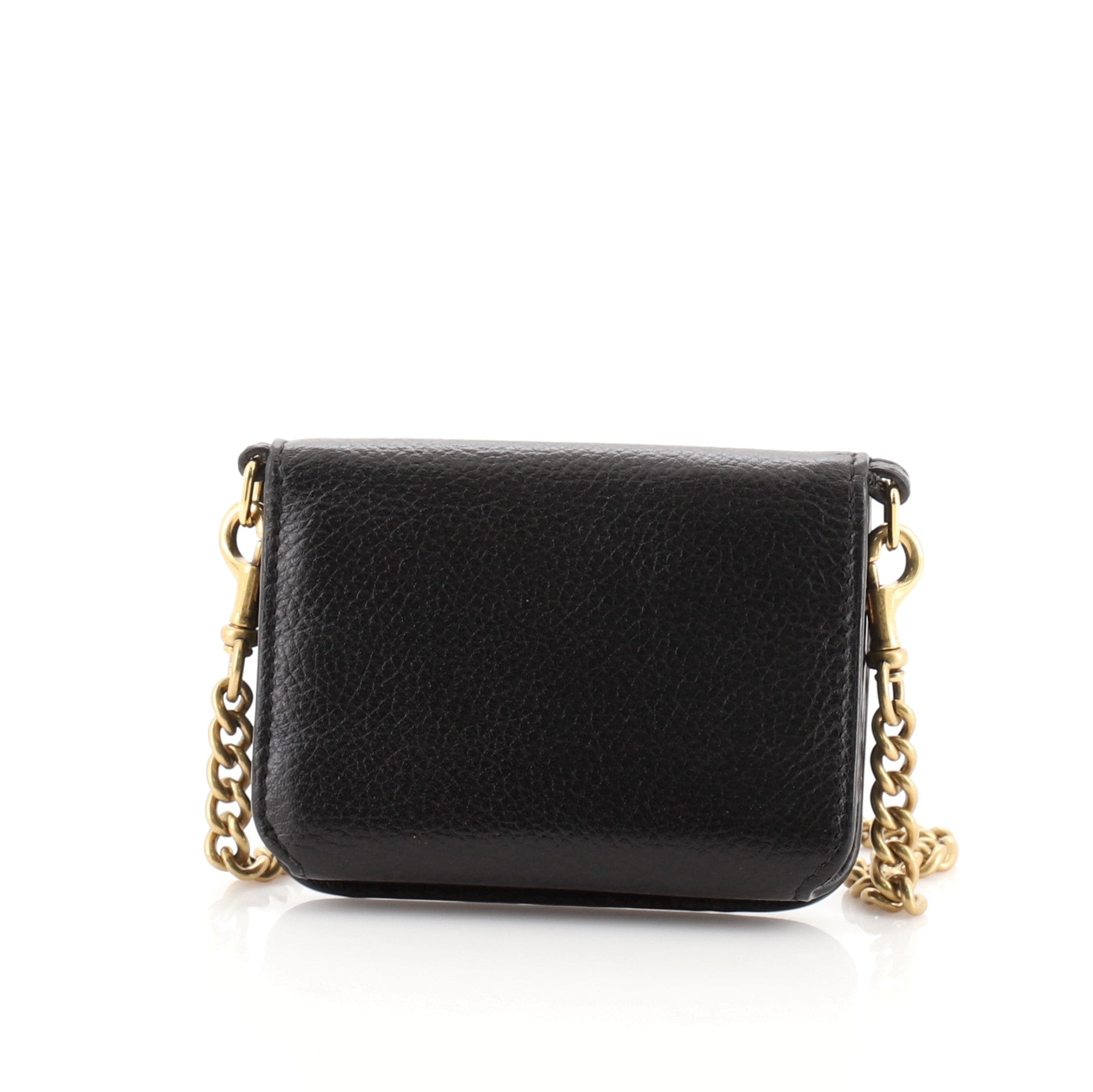 Cash Wallet on Chain Leather Mini