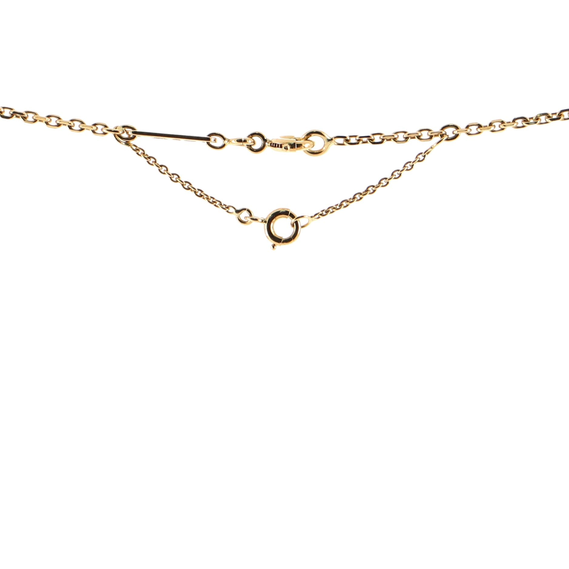 C Heart de Cartier Pendant Necklace 18K Yellow Gold