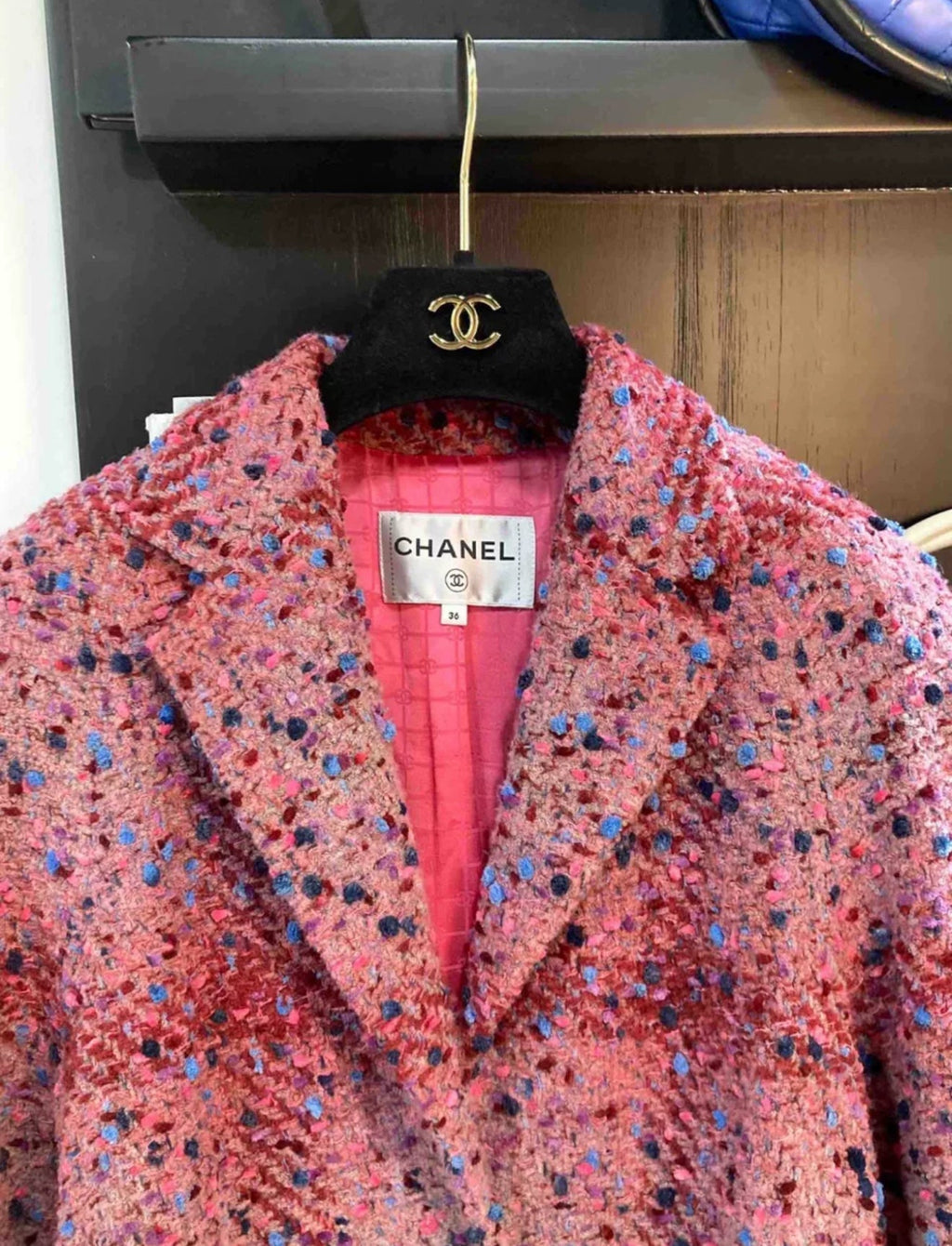 Chanel 22 Pink Long Coat