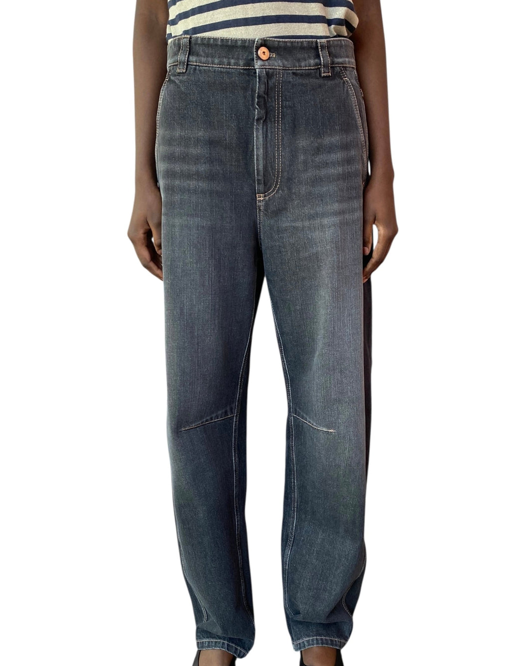 Brunello Cucinelli Dark Soft Curve Denim - US 6