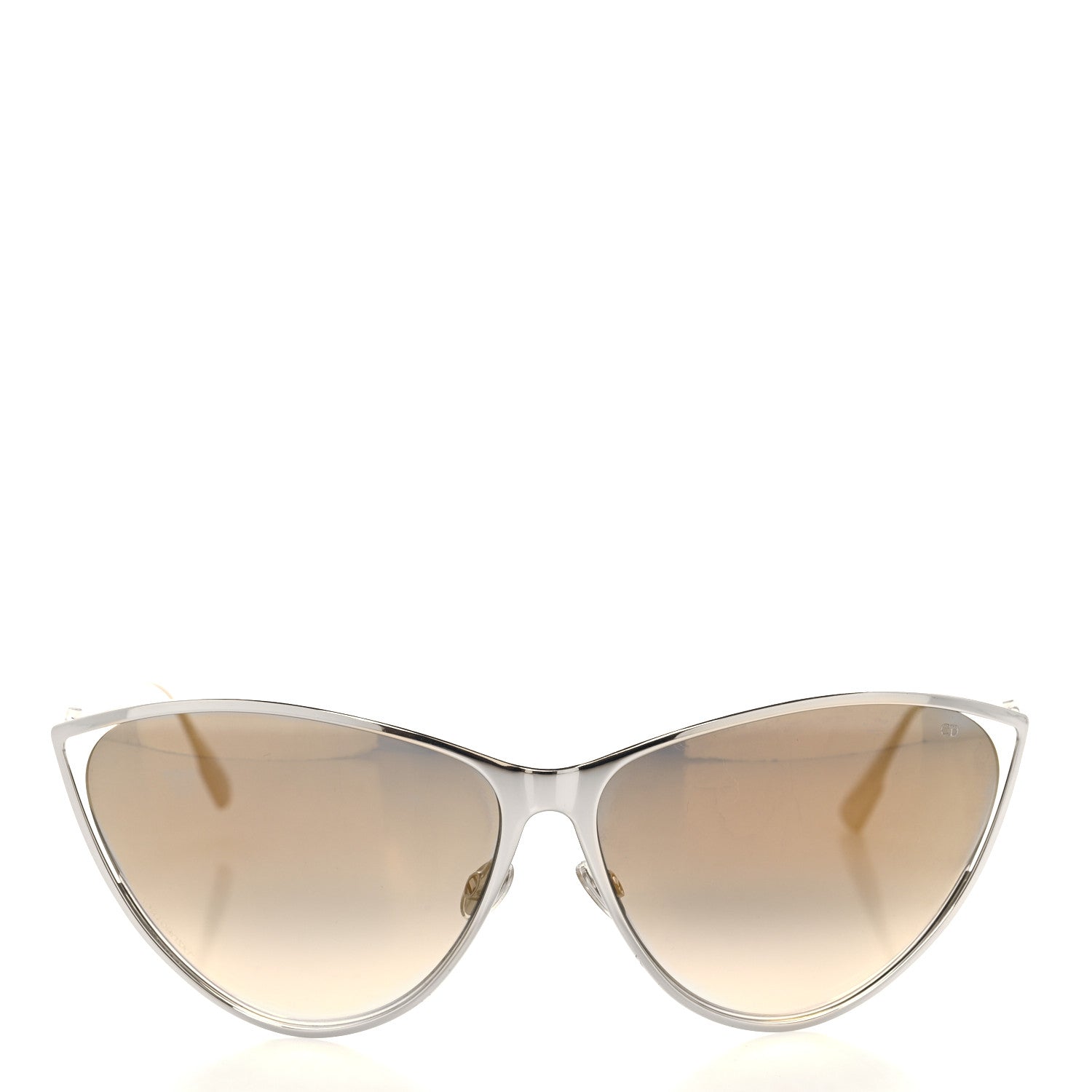 Metal Dior New Motard Sunglasses Silver