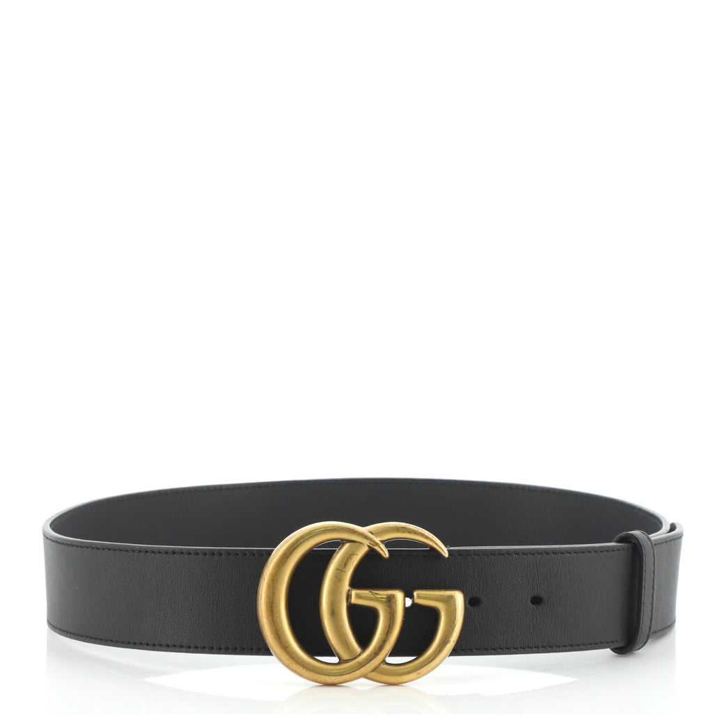 GG Marmont Belt Leather Wide 80