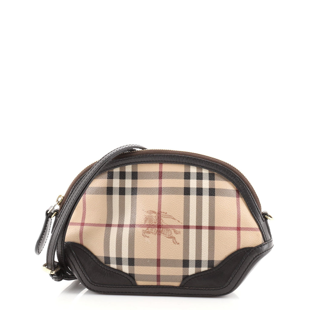 Orchard Crossbody Bag Haymarket Coated Canvas and Leather Mini
