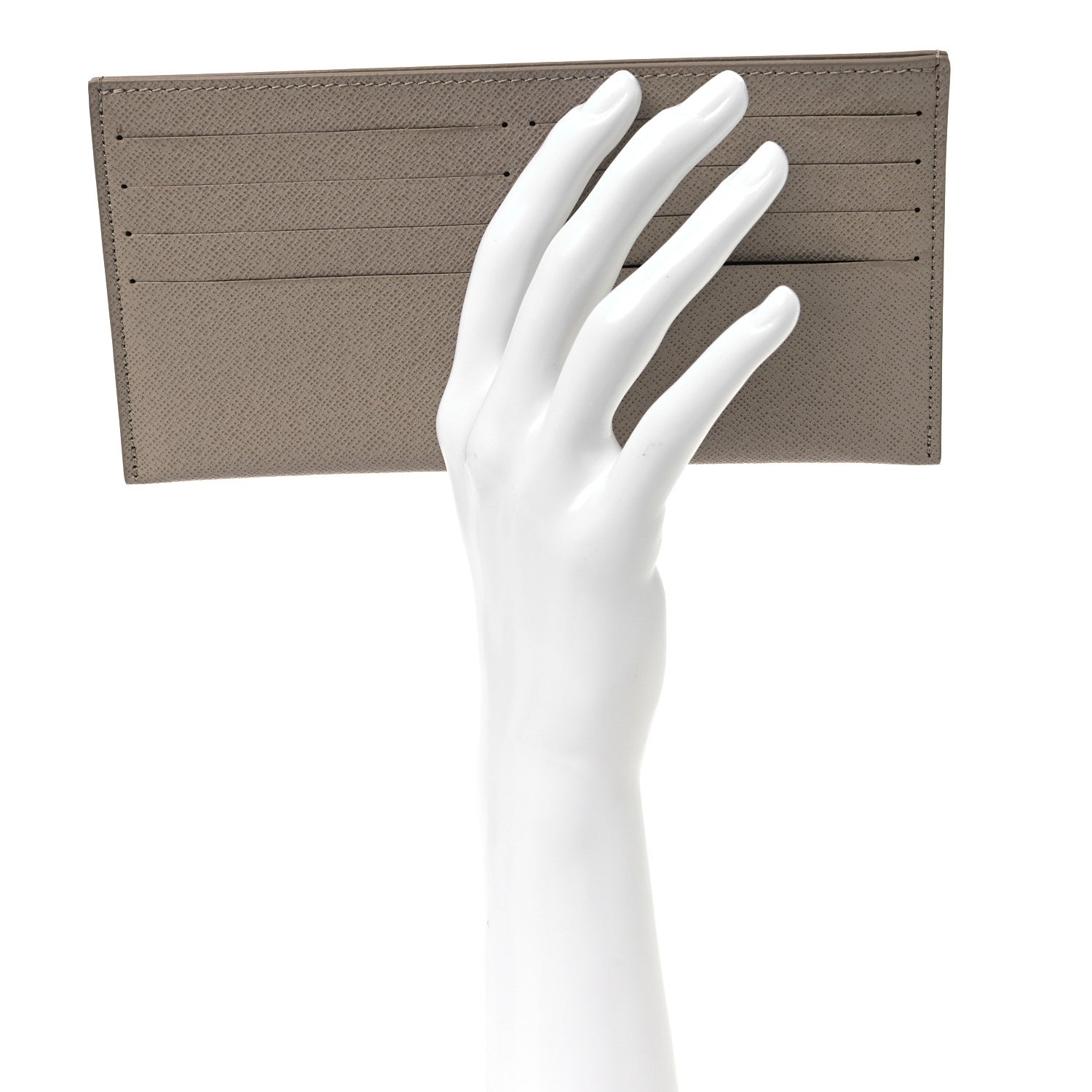 Calfskin Felicie Chain Wallet  Holder Insert Galet