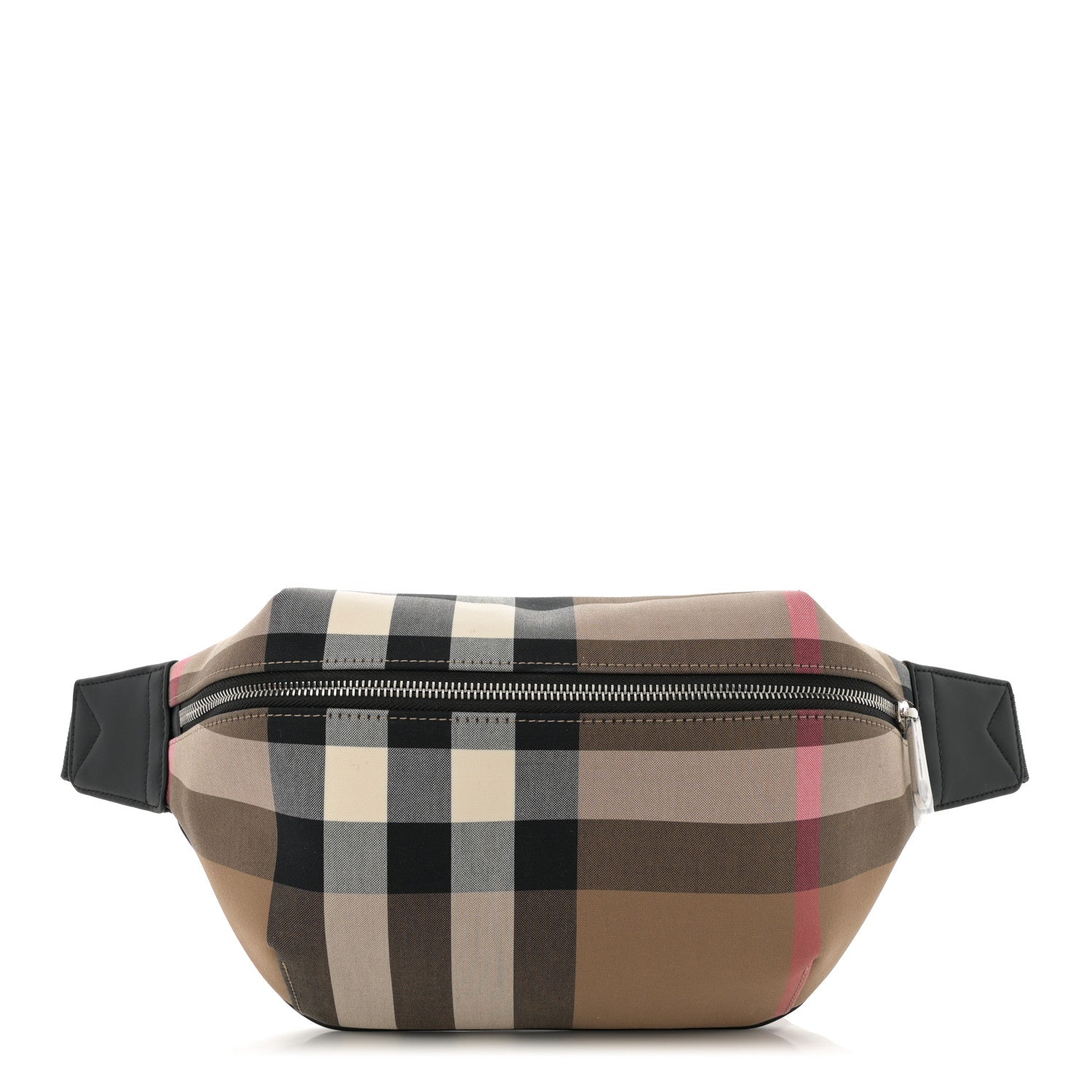 House Check Sonny Bum Bag Taupe Brown