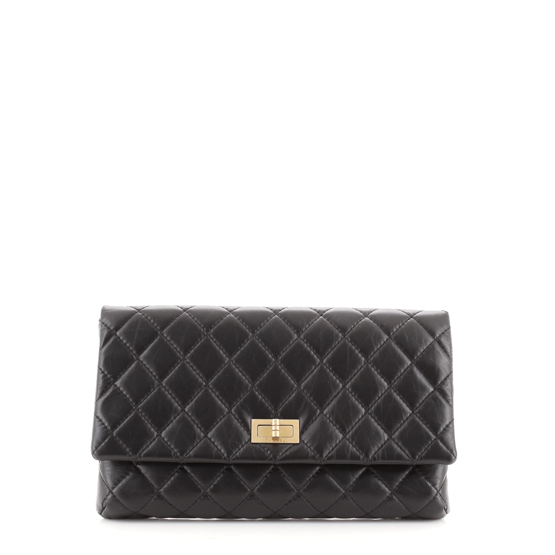 Reissue 2.55 Flap Clutch Quilted Aged Calfskin