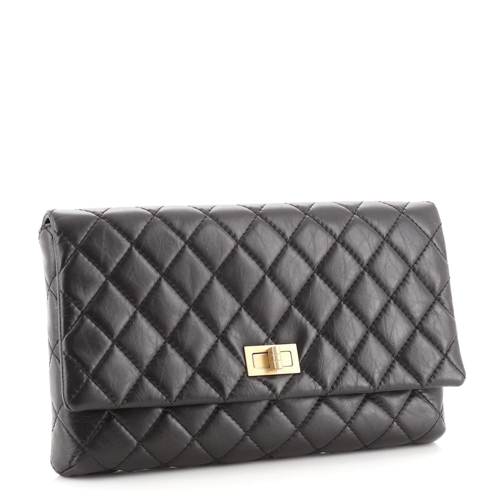 Reissue 2.55 Flap Clutch Quilted Aged Calfskin