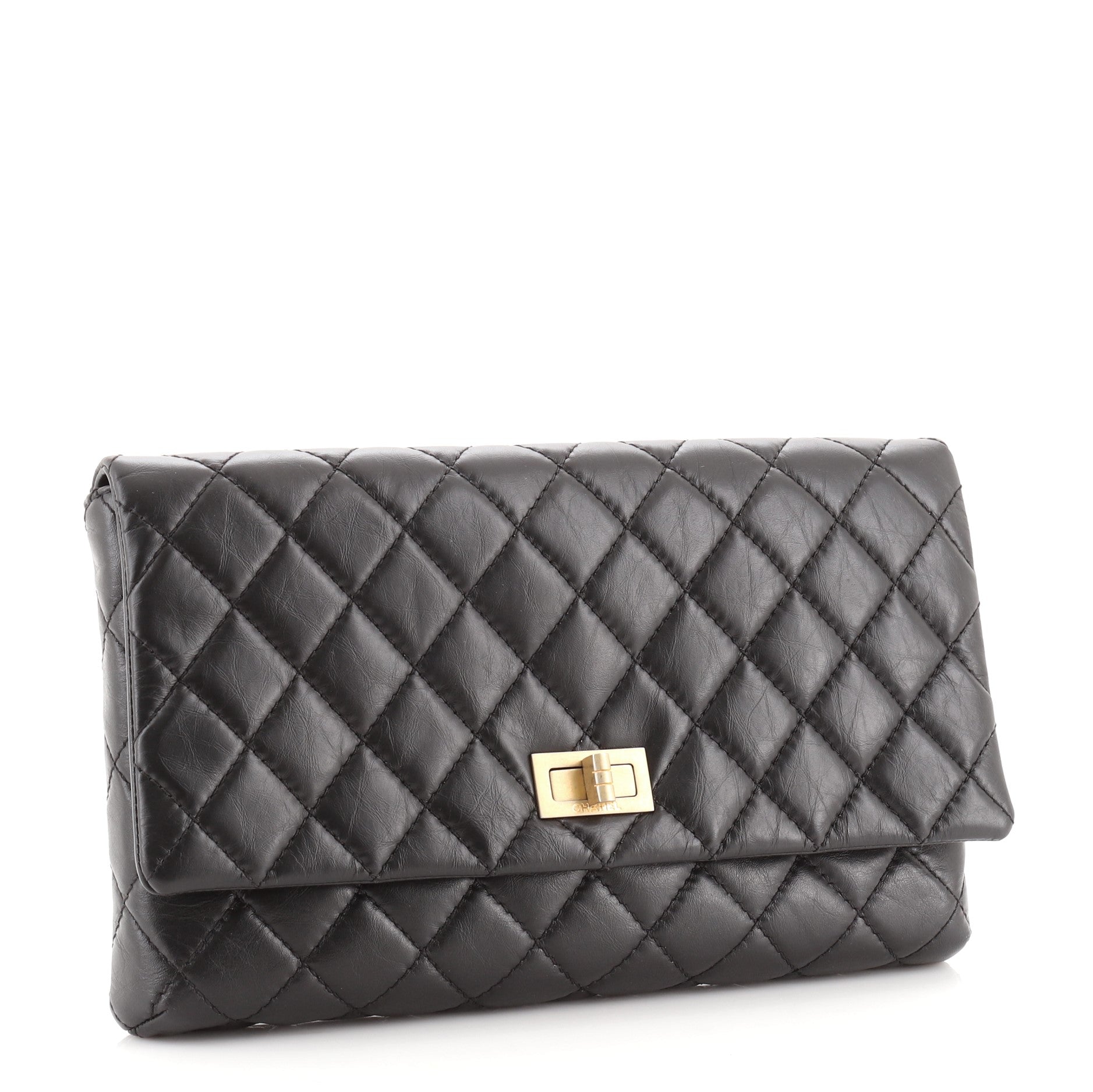 Reissue 2.55 Flap Clutch Quilted Aged Calfskin