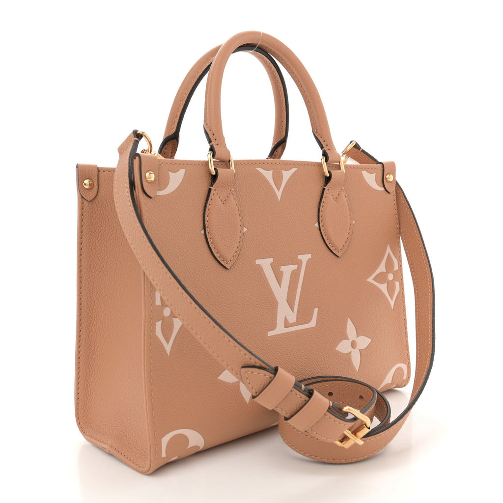 Empreinte Monogram Giant Onthego PM Arizona Creme