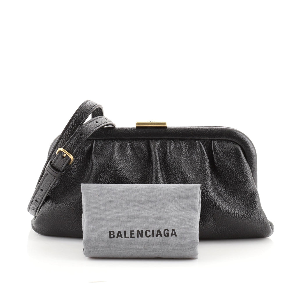 Cloud Clutch Leather. XS