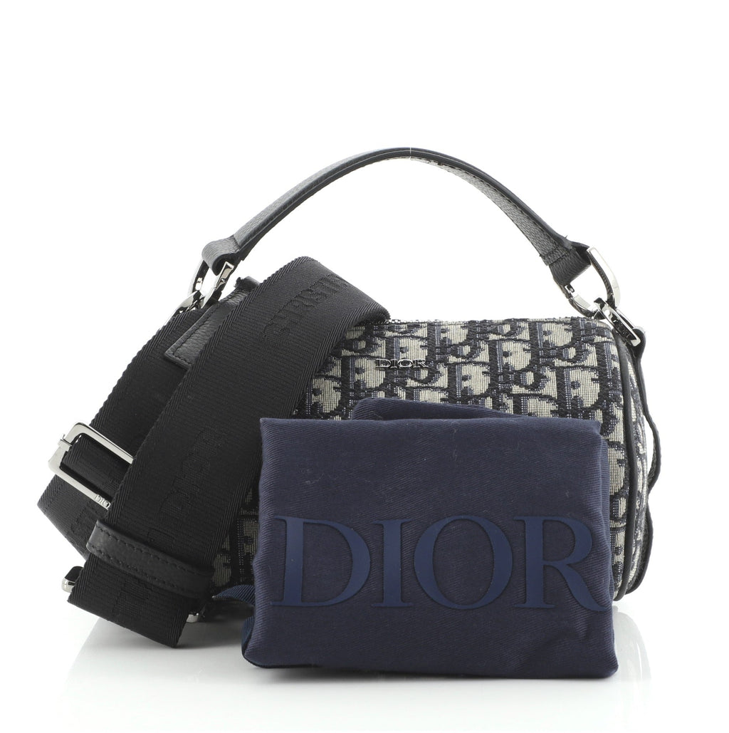 Roller Messenger Bag Oblique Canvas Mini