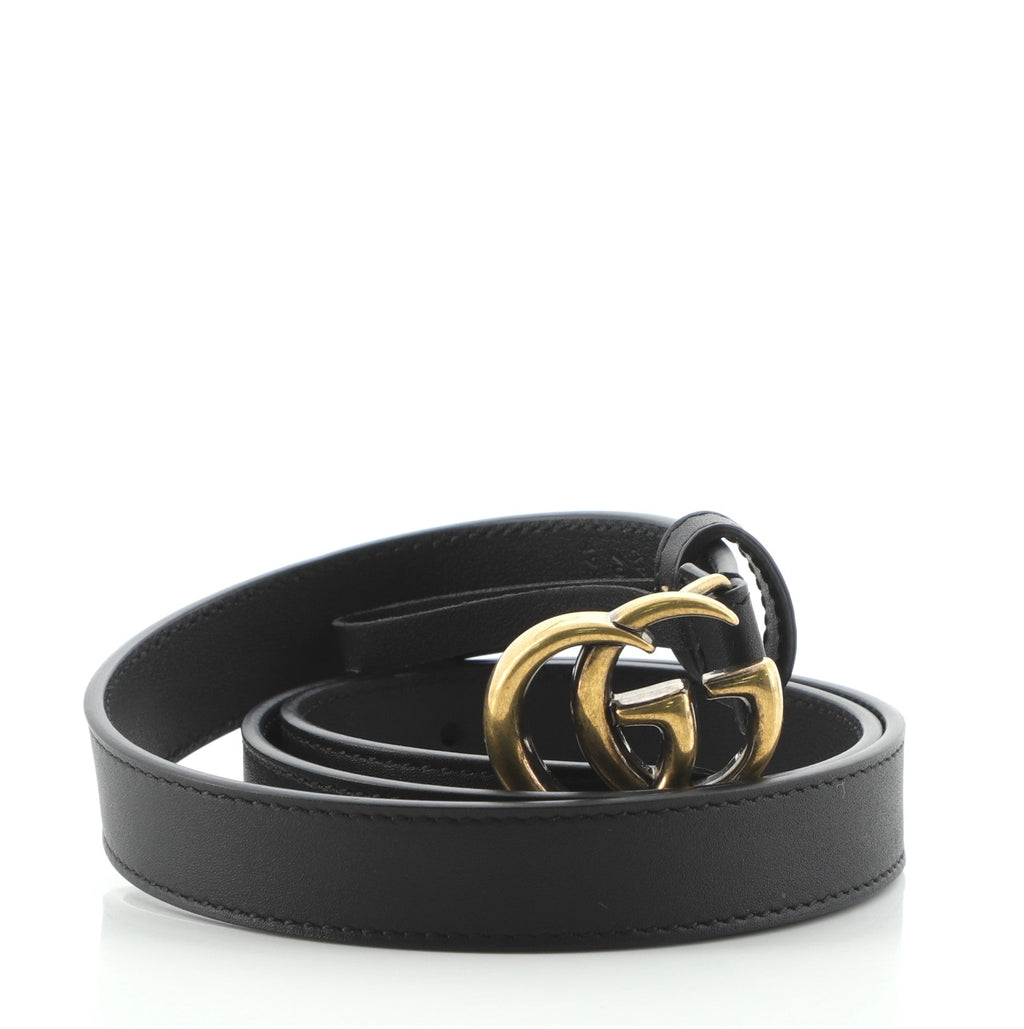 GG Marmont Belt Leather Thin 70