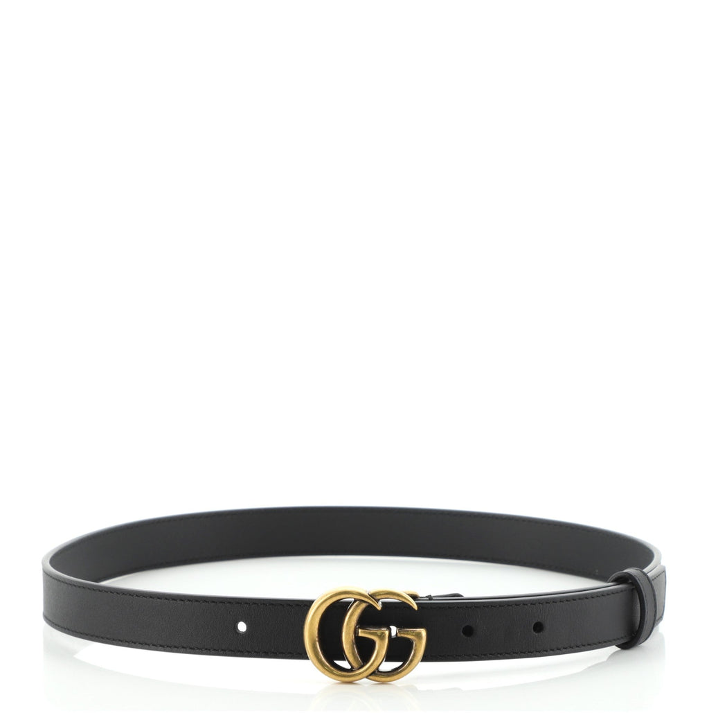 GG Marmont Belt Leather Thin 70