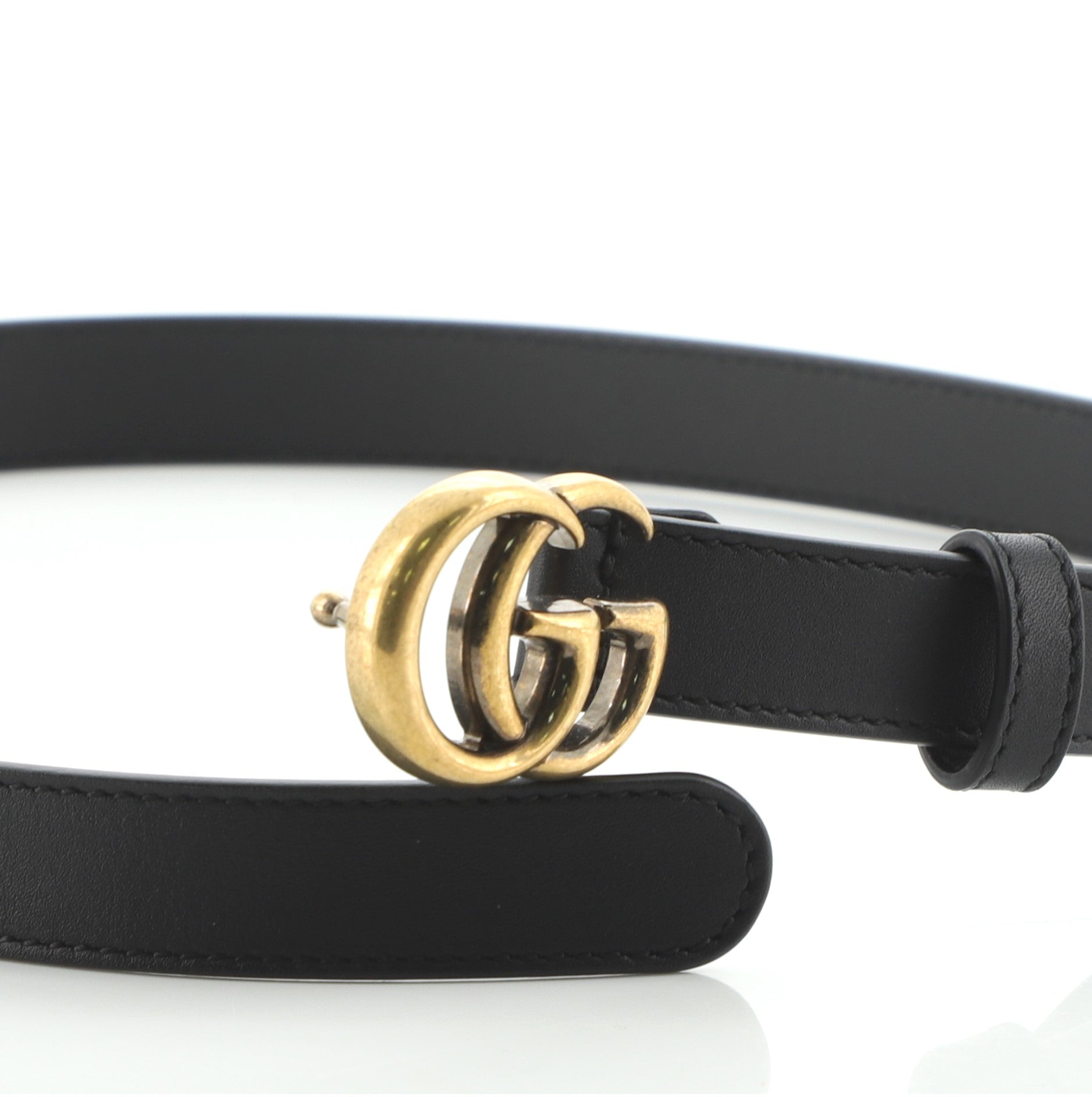 GG Marmont Belt Leather Thin 70