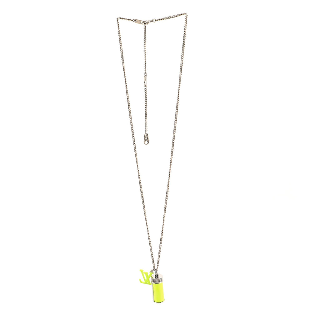 LV Collier Fluo Charm Pendant Necklace Metal