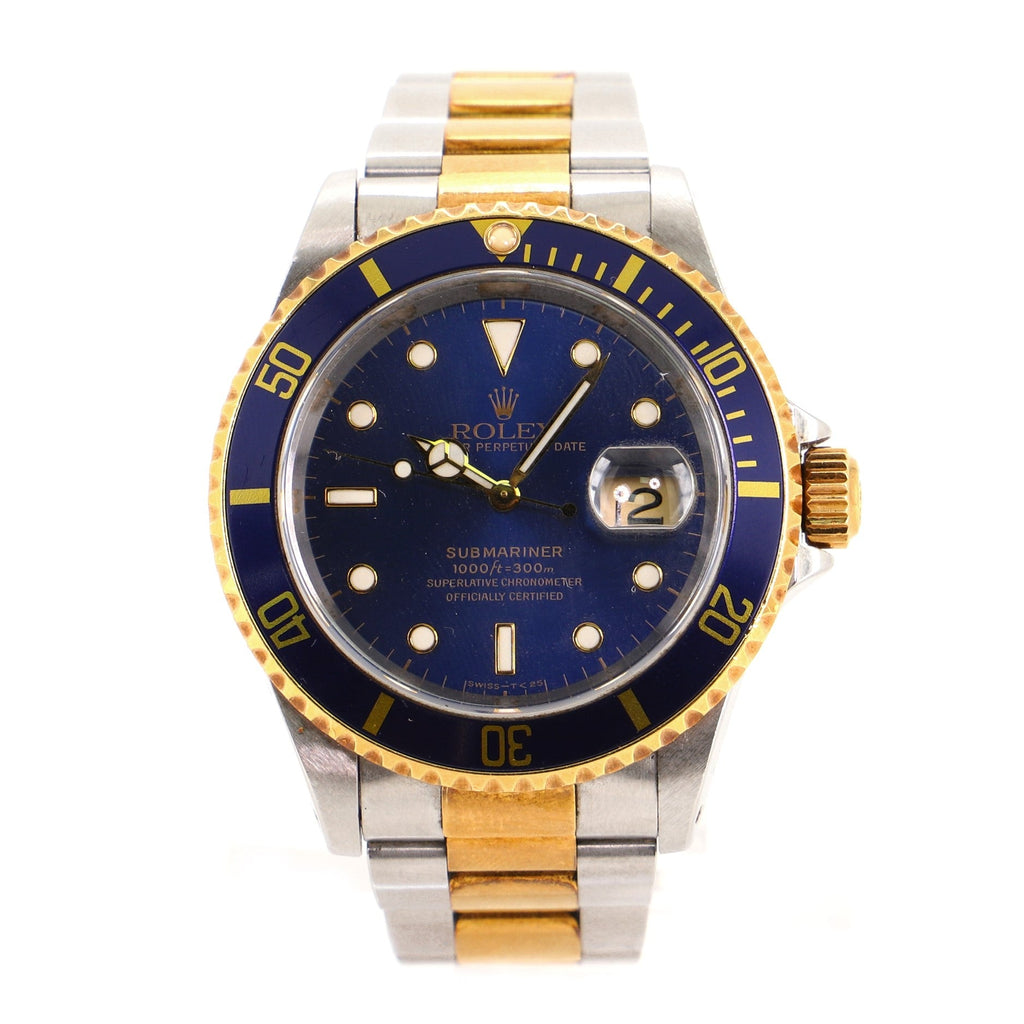 Oyster Perpetual Submariner Date Automatic Watch Stainless Steel and Yellow Gold 40