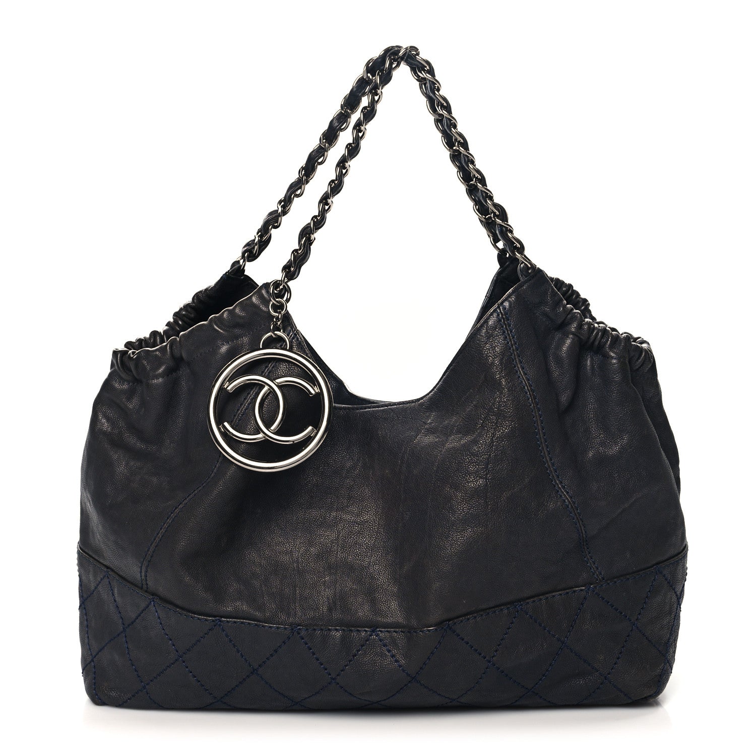 Calfskin Baby Coco Cabas Blue
