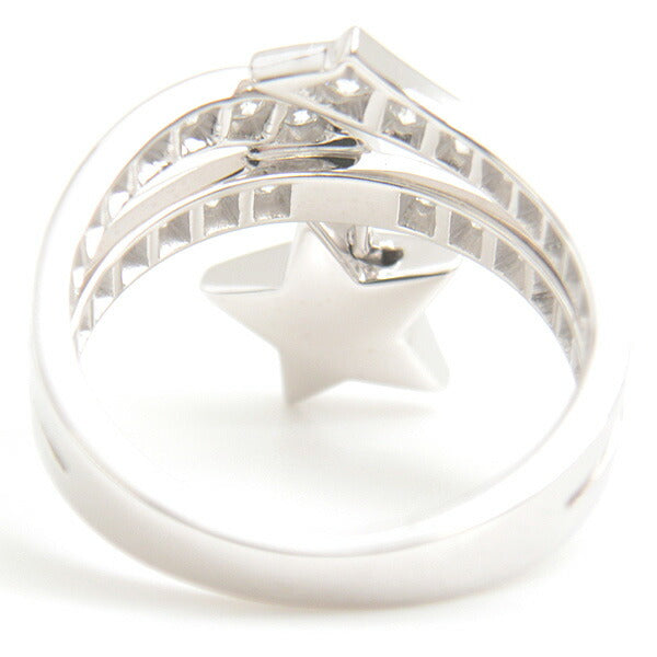 Chanel 18K White Gold Comete Diamond Ring