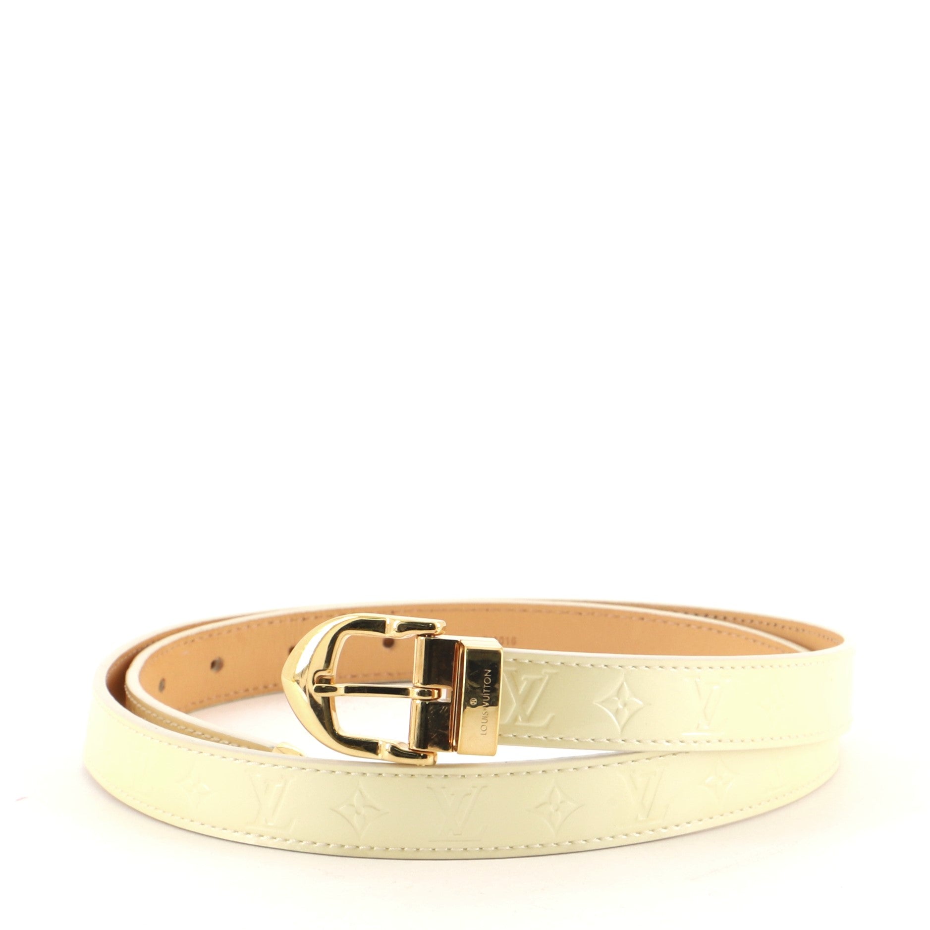 Classique Belt Monogram Vernis Thin 90