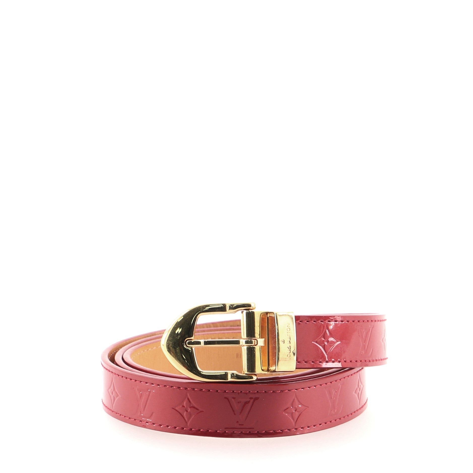 Classique Belt Monogram Vernis Thin 90