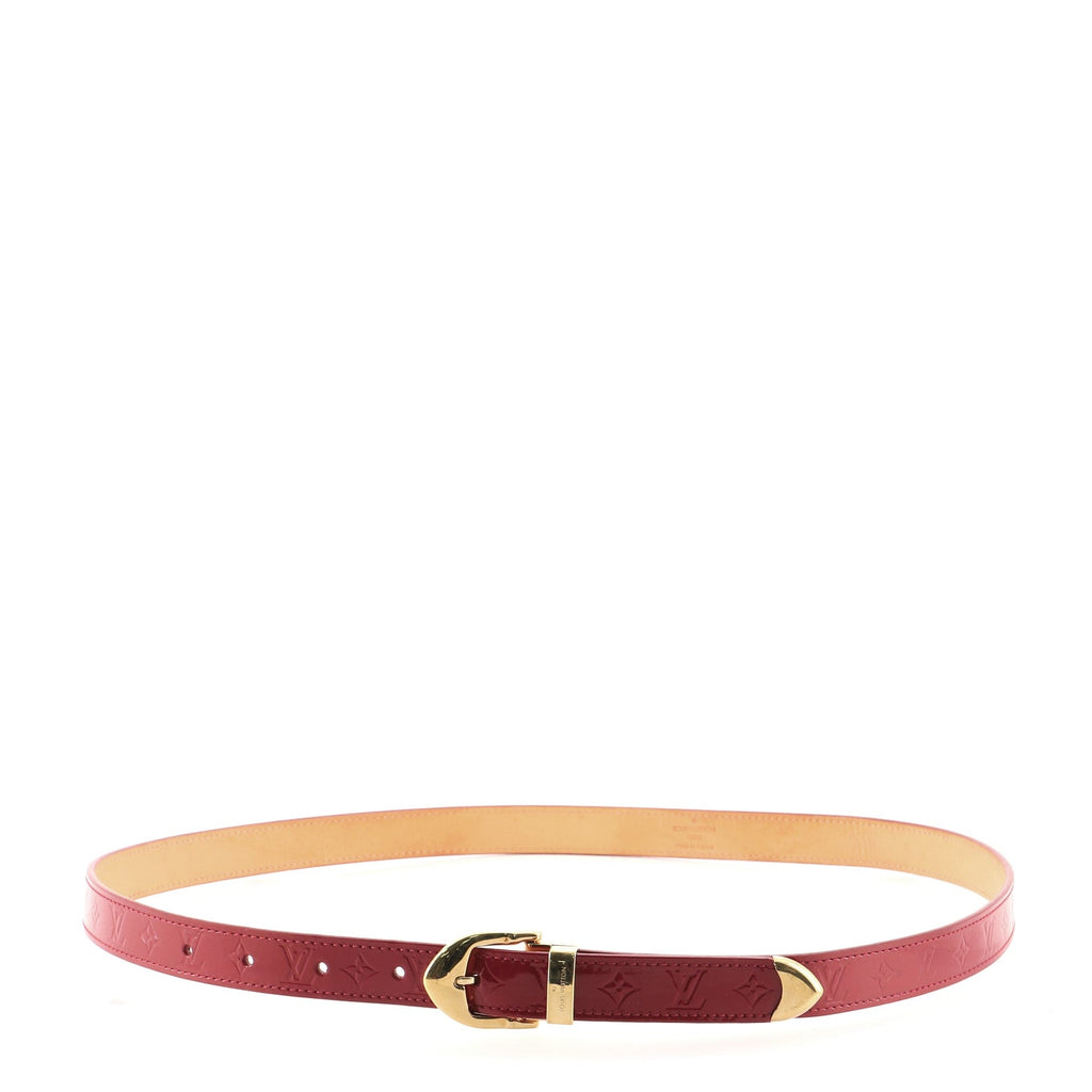 Classique Belt Monogram Vernis Thin 90