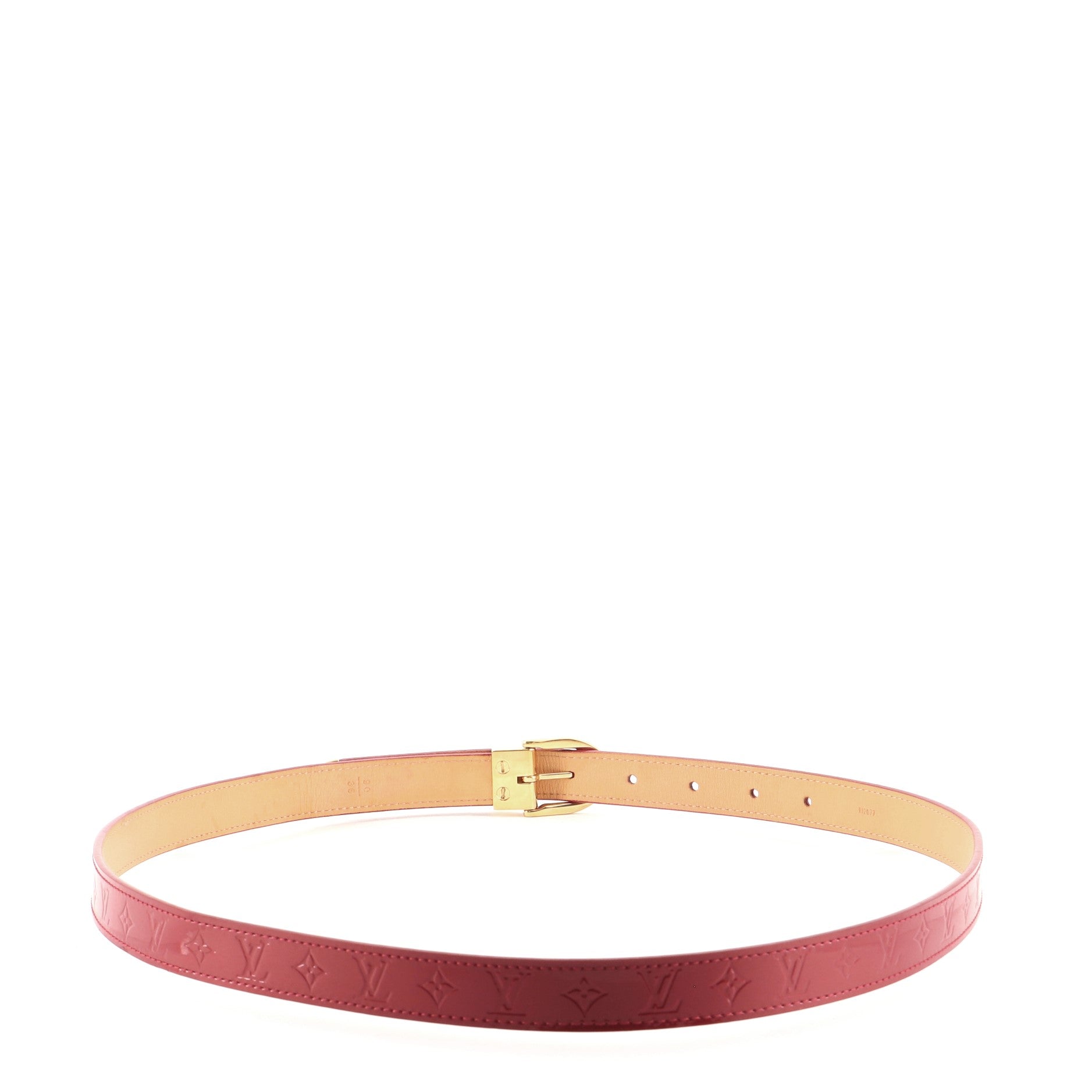 Classique Belt Monogram Vernis Thin 90