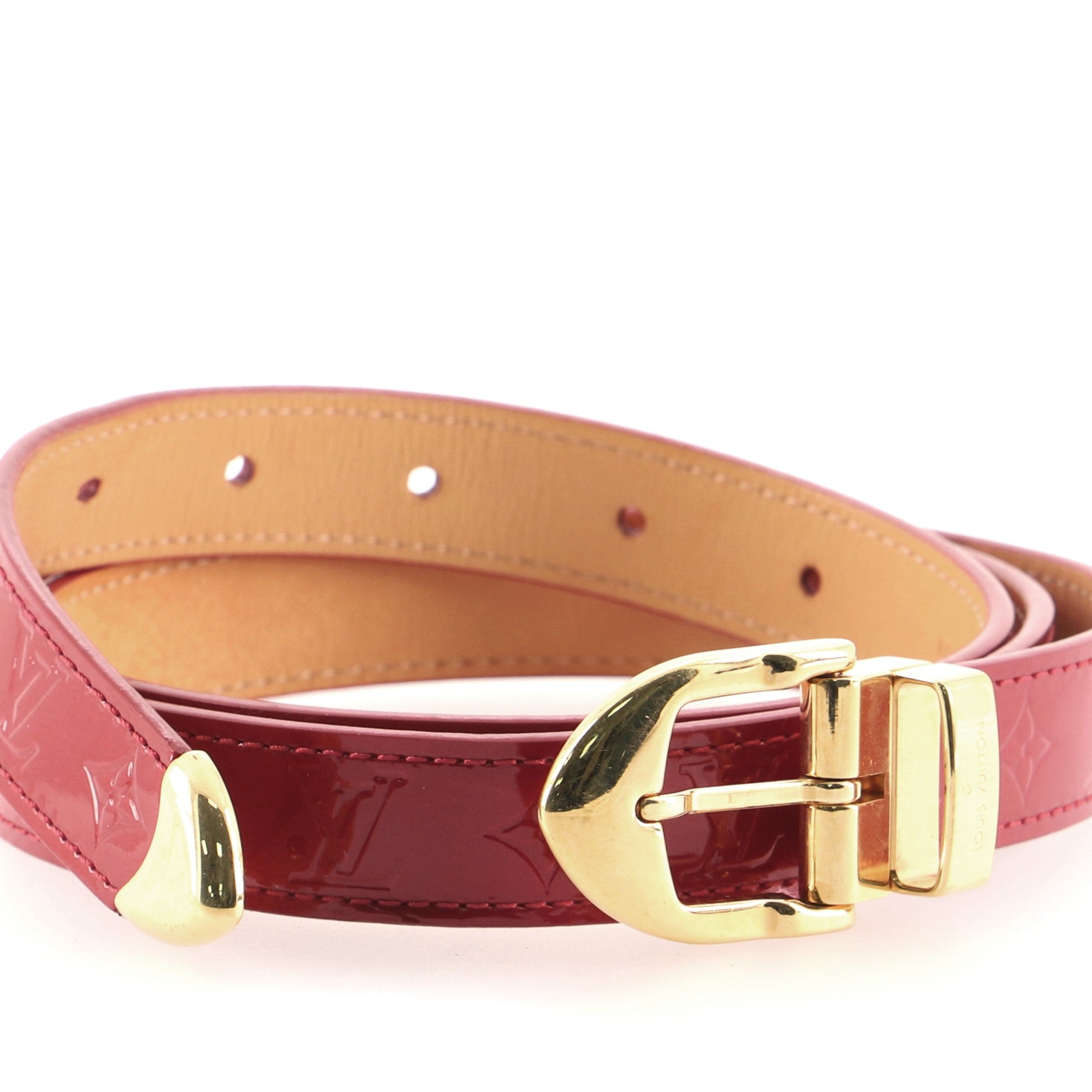 Classique Belt Monogram Vernis Thin 90