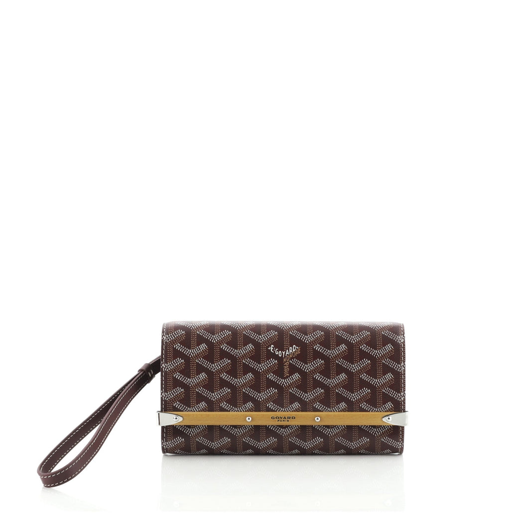 Monte Carlo Clutch Coated Canvas Mini