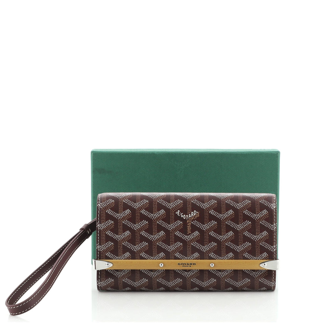 Monte Carlo Clutch Coated Canvas Mini