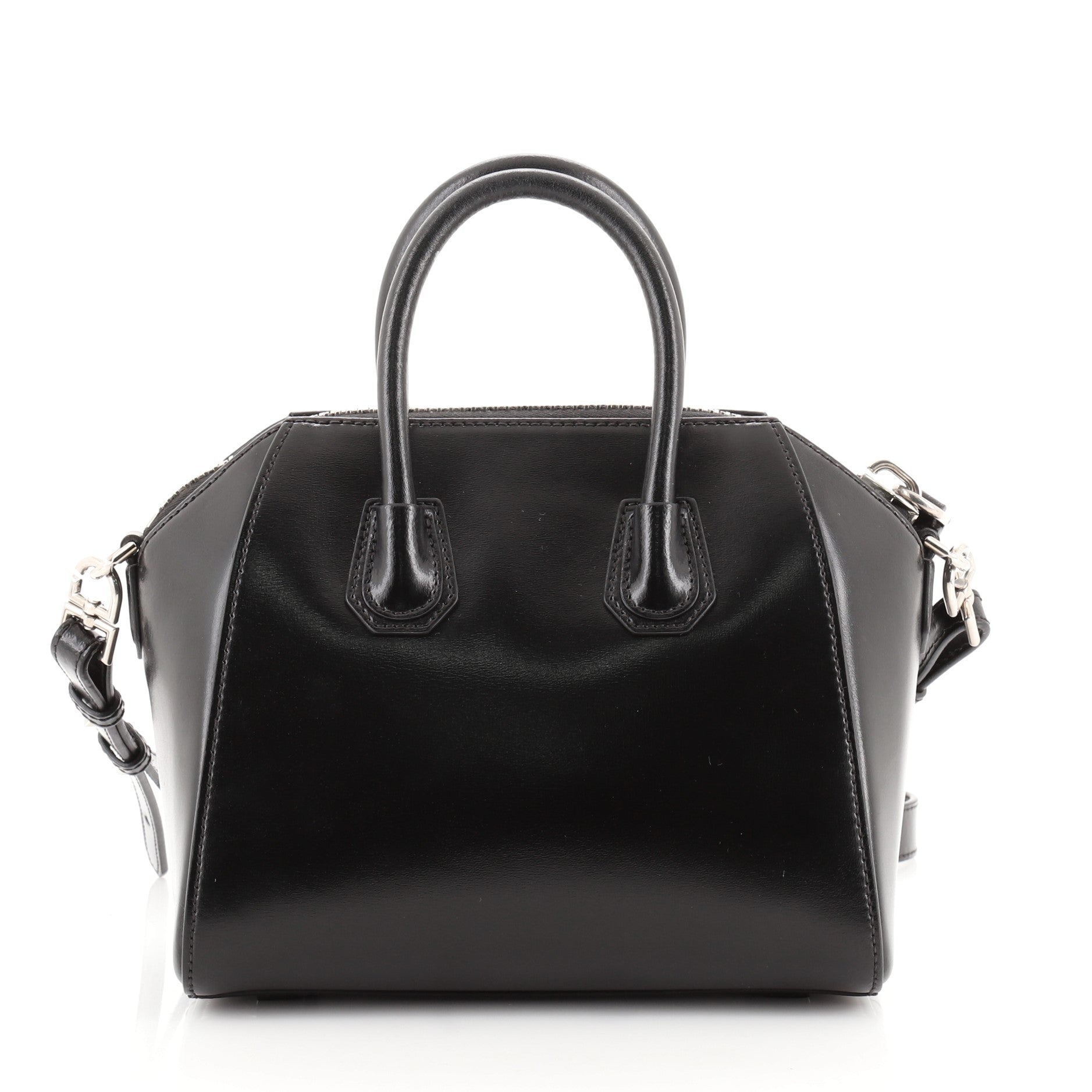 Antigona Bag Glazed Leather Mini