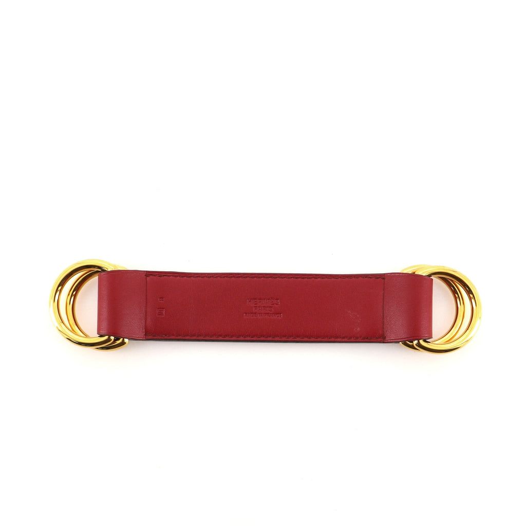 Romance Scarf Ring Leather 20