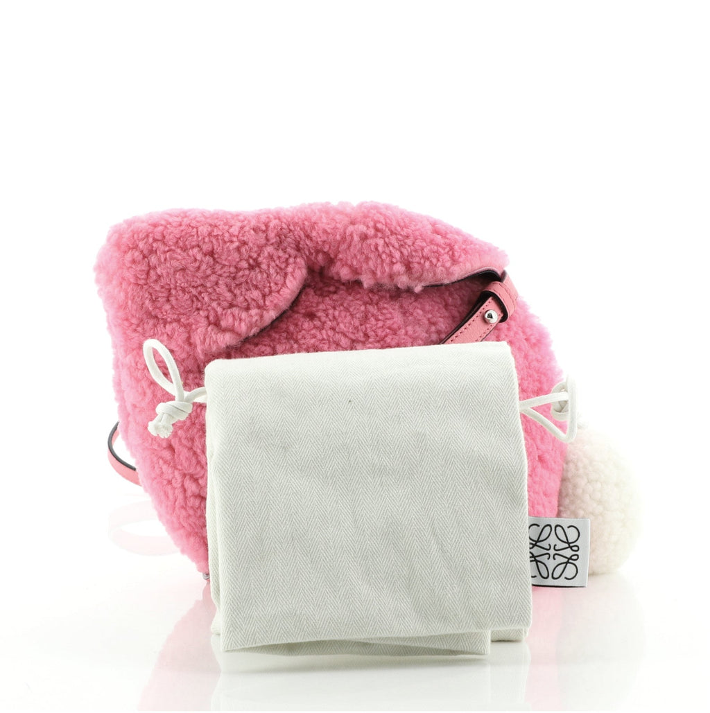 Rabbit Crossbody Bag Shearling Mini