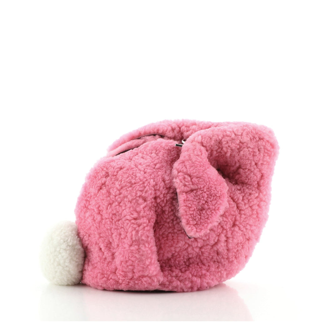 Rabbit Crossbody Bag Shearling Mini