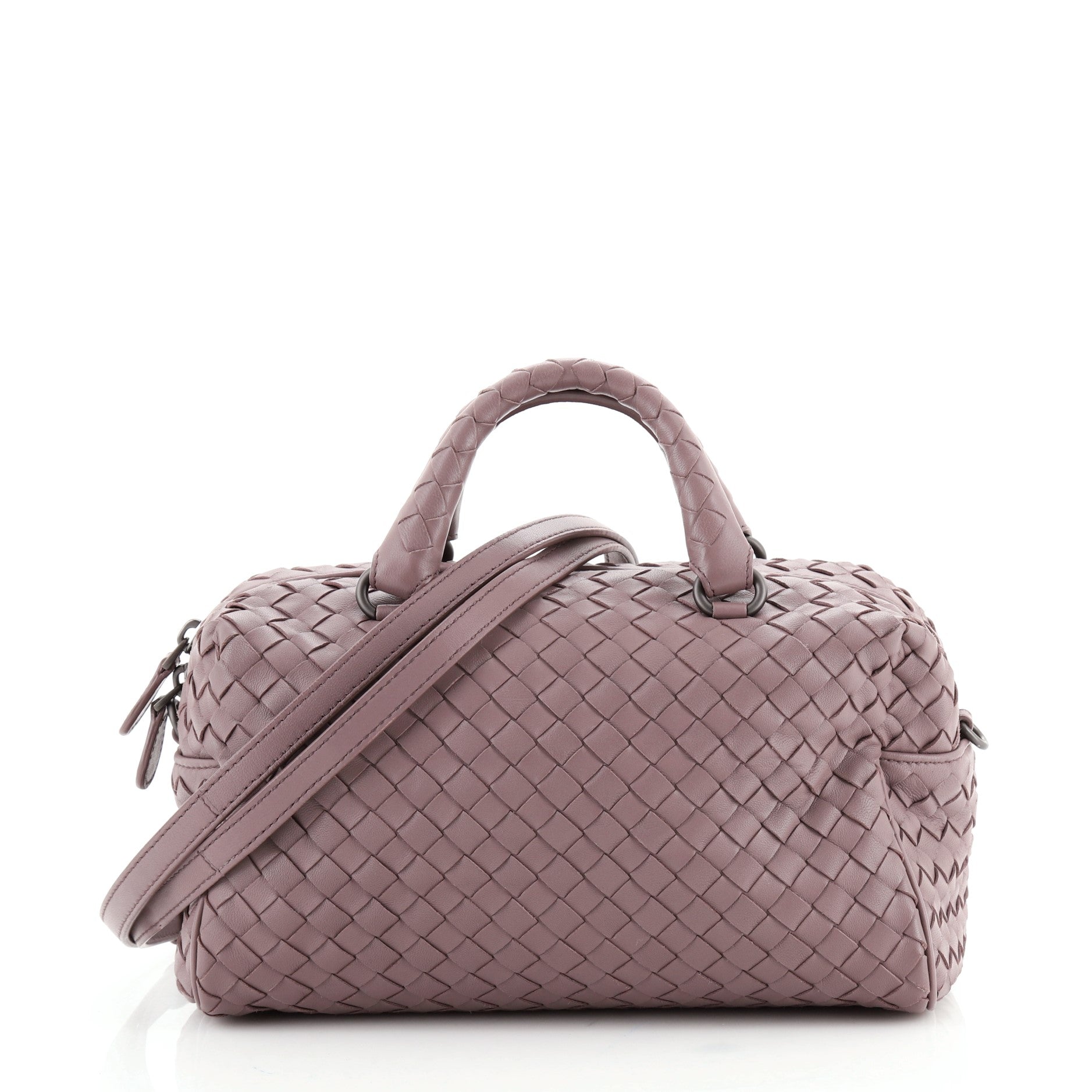 Convertible Boston Bag Intrecciato Nappa Mini