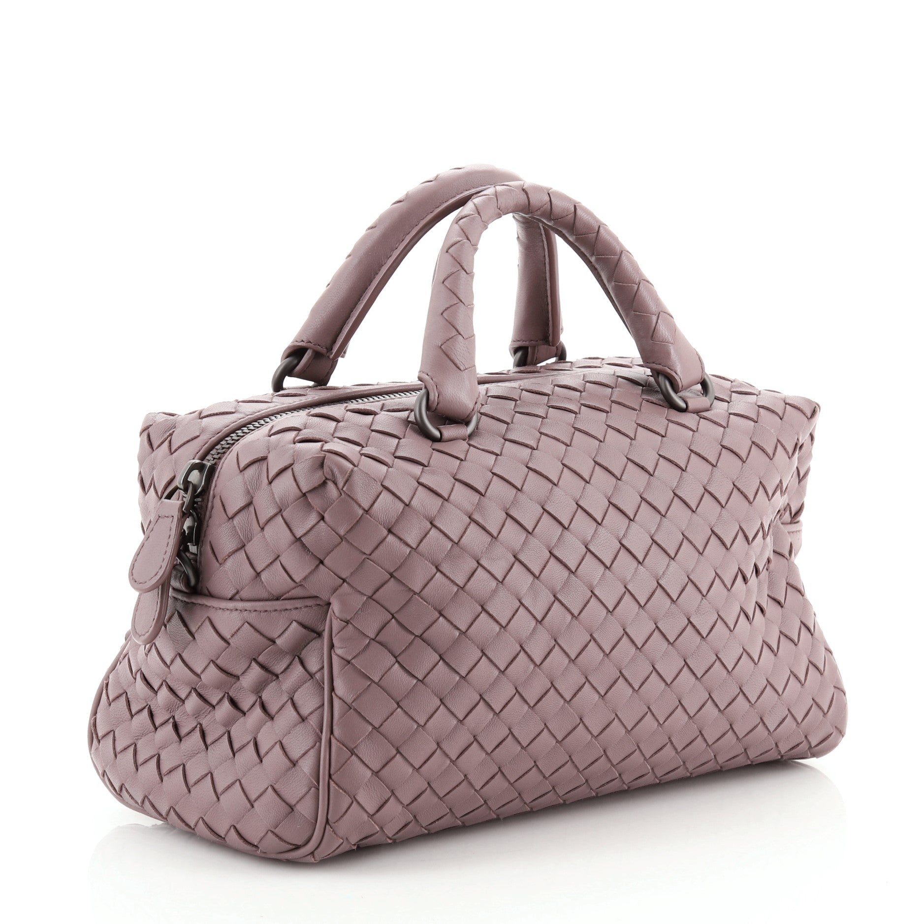 Convertible Boston Bag Intrecciato Nappa Mini
