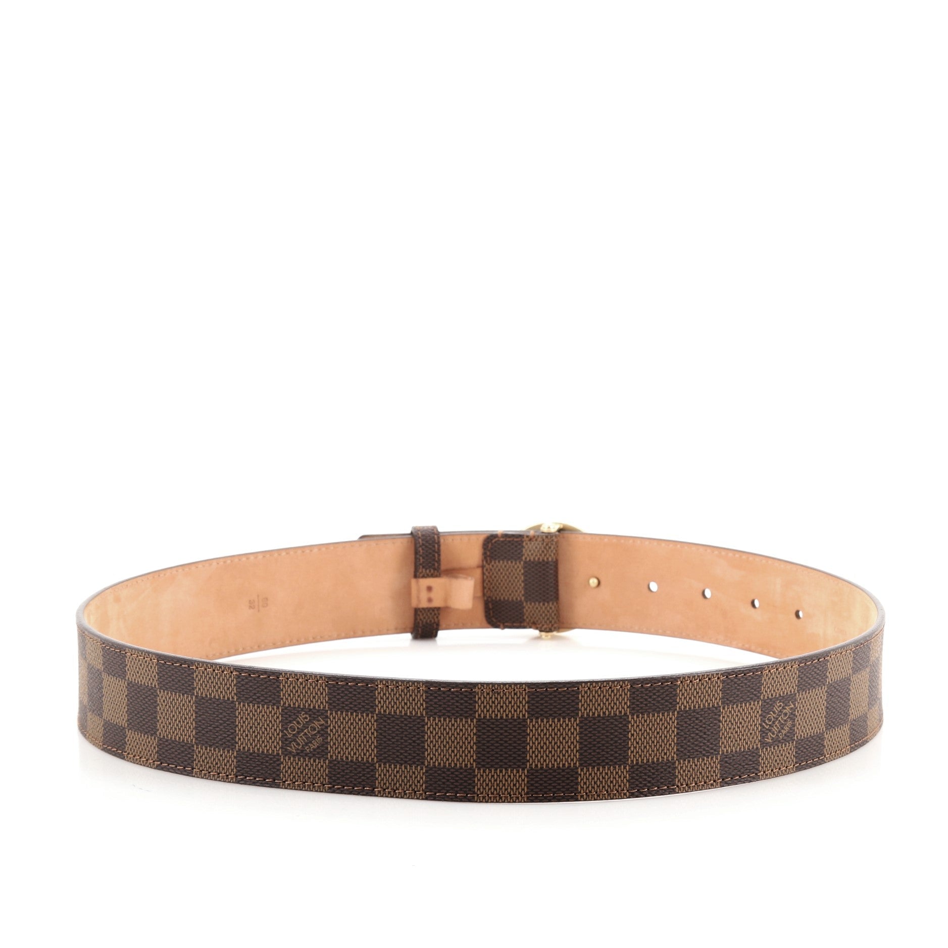Trunks and Bags Belt Monogram Canvas Wide 80
