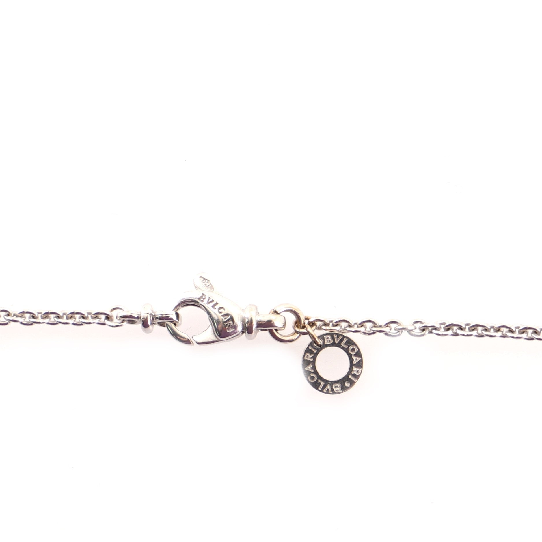 B.Zero1 Pendant Necklace 18K White Gold
