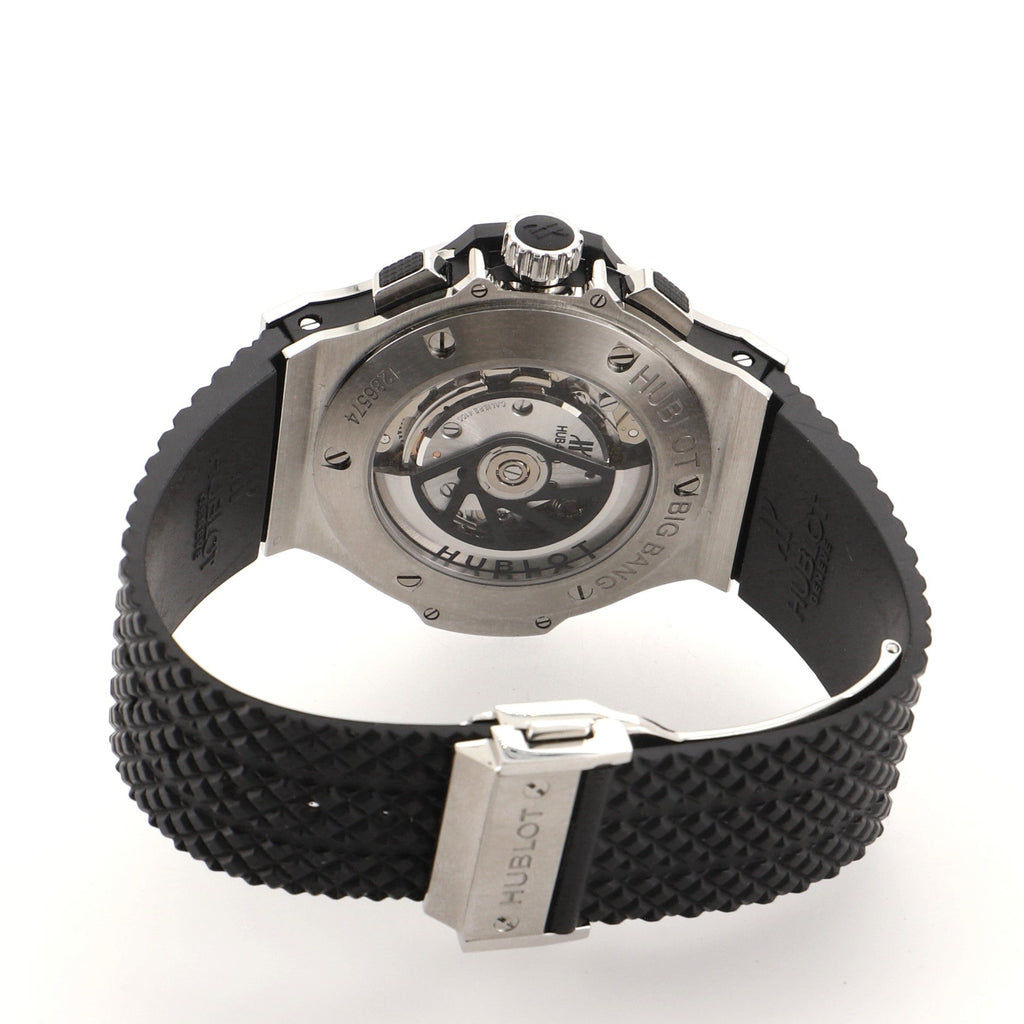 Big Bang Chronograph Automatic Watch Stainless Steel and Rubber 44