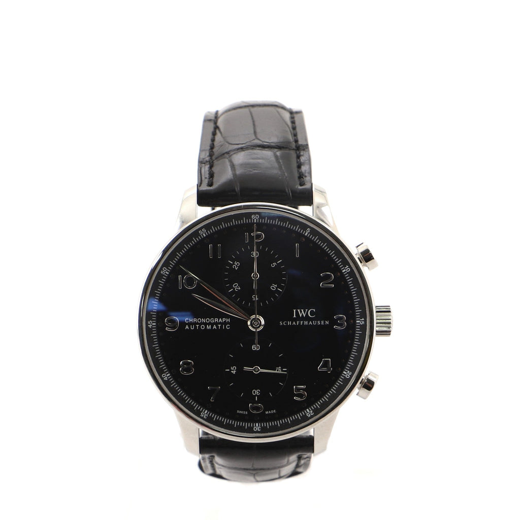 Portugieser Chronograph Automatic Watch Stainless Steel and Alligator 41