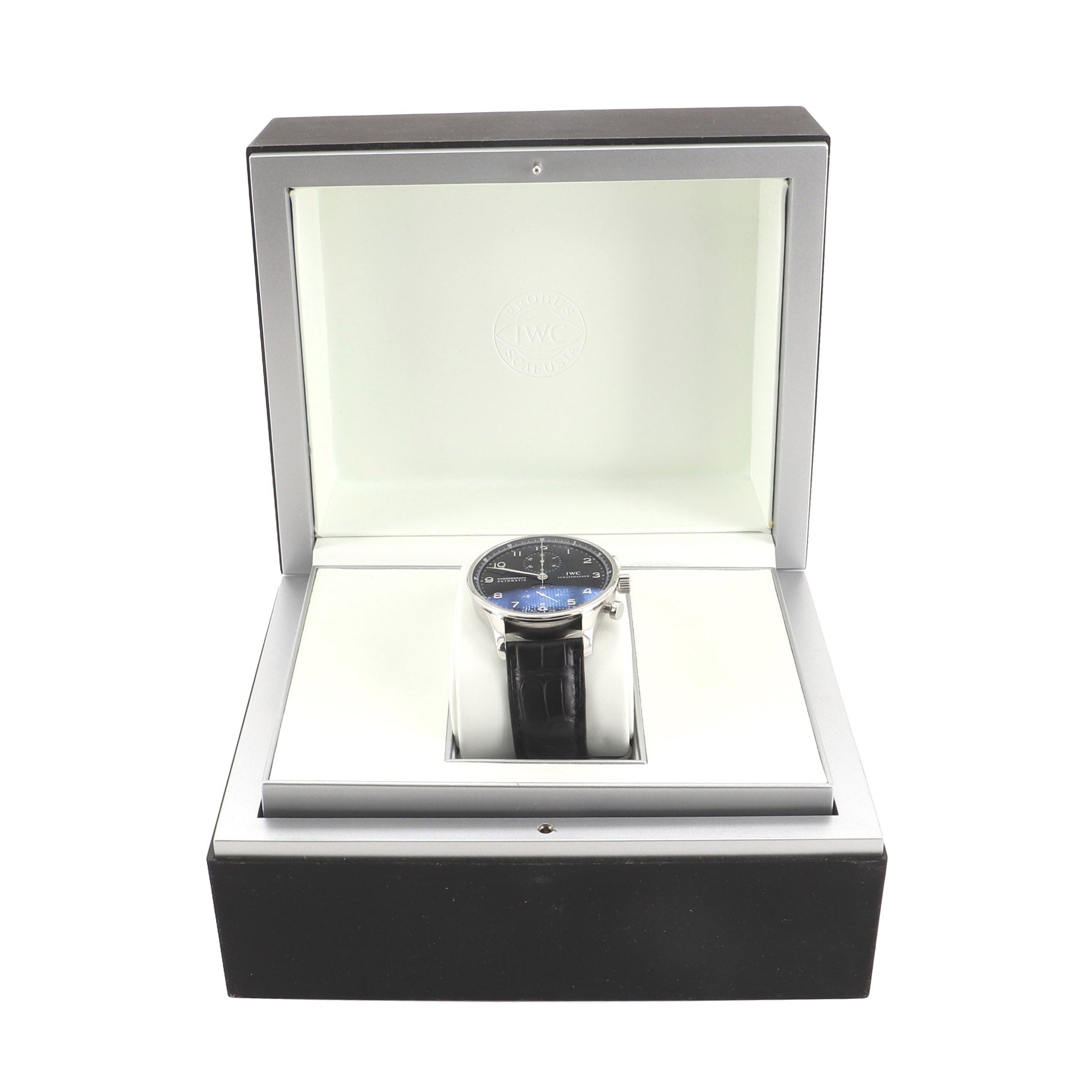 Portugieser Chronograph Automatic Watch Stainless Steel and Alligator 41
