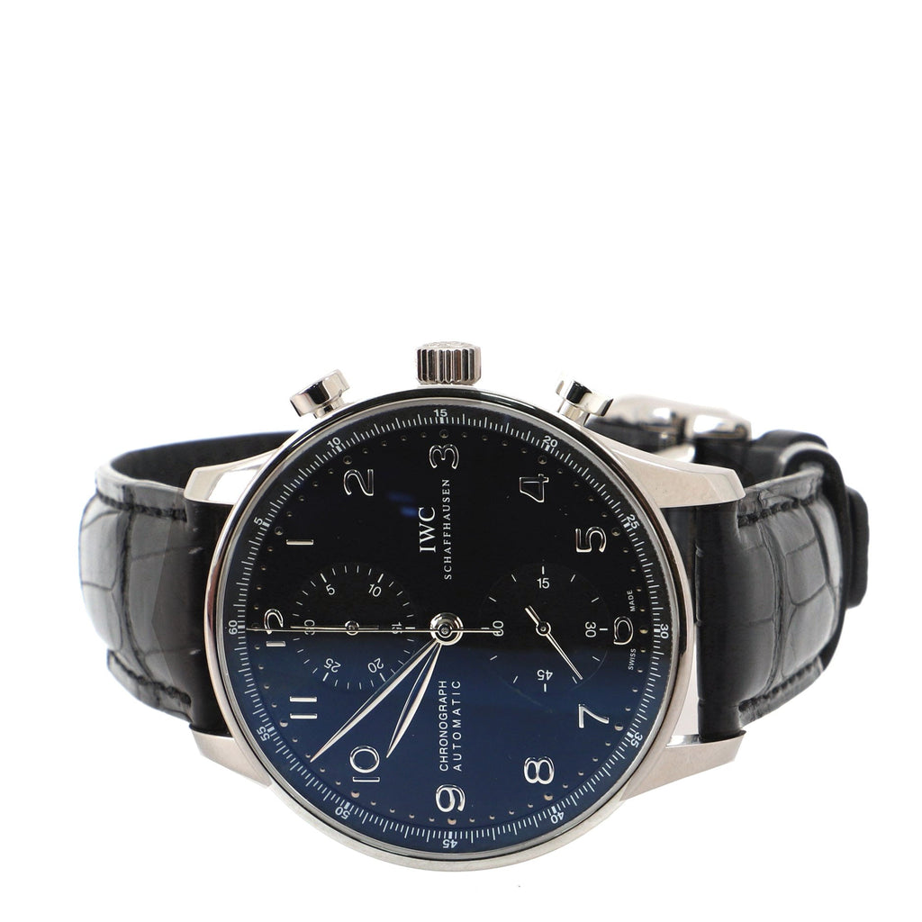 Portugieser Chronograph Automatic Watch Stainless Steel and Alligator 41