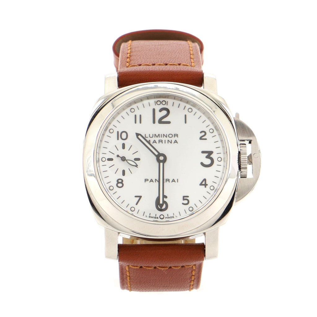 Luminor Marina Manual Watch Stainless Steel and Leather 44