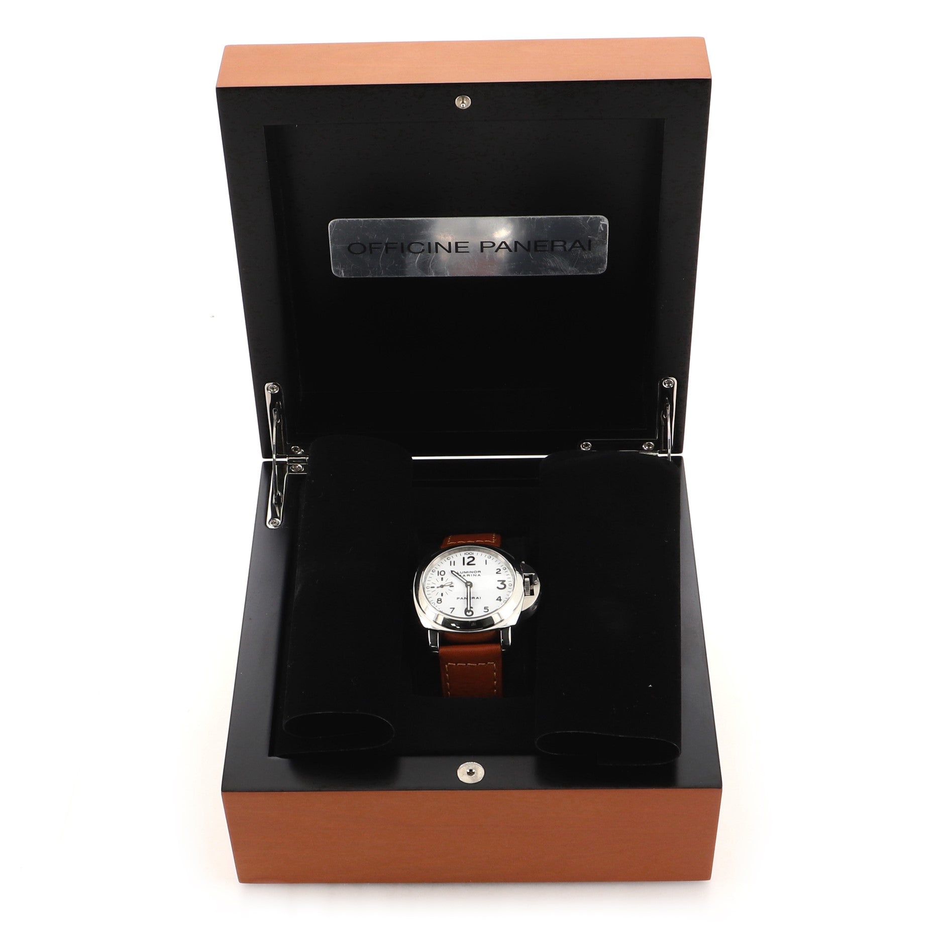 Luminor Marina Manual Watch Stainless Steel and Leather 44