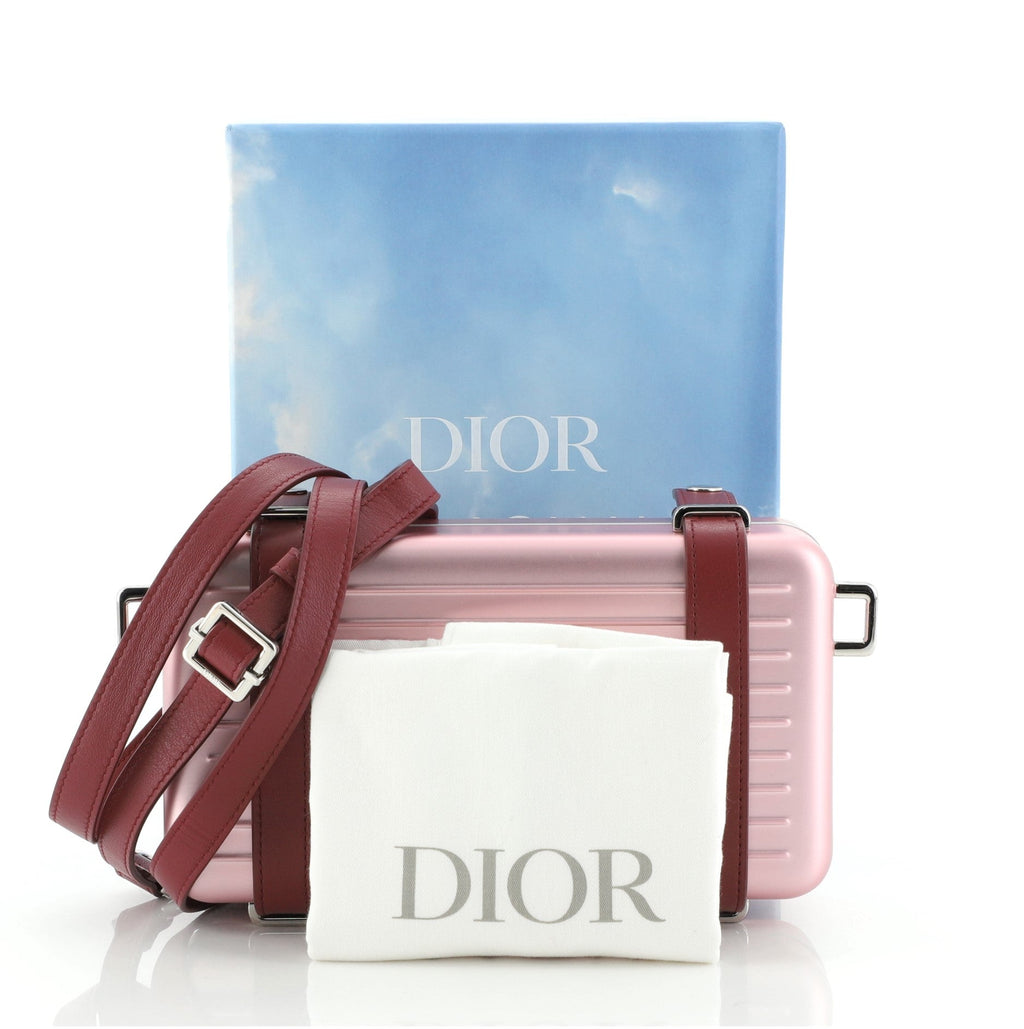 Dior x Rimowa Personal Clutch Aluminum
