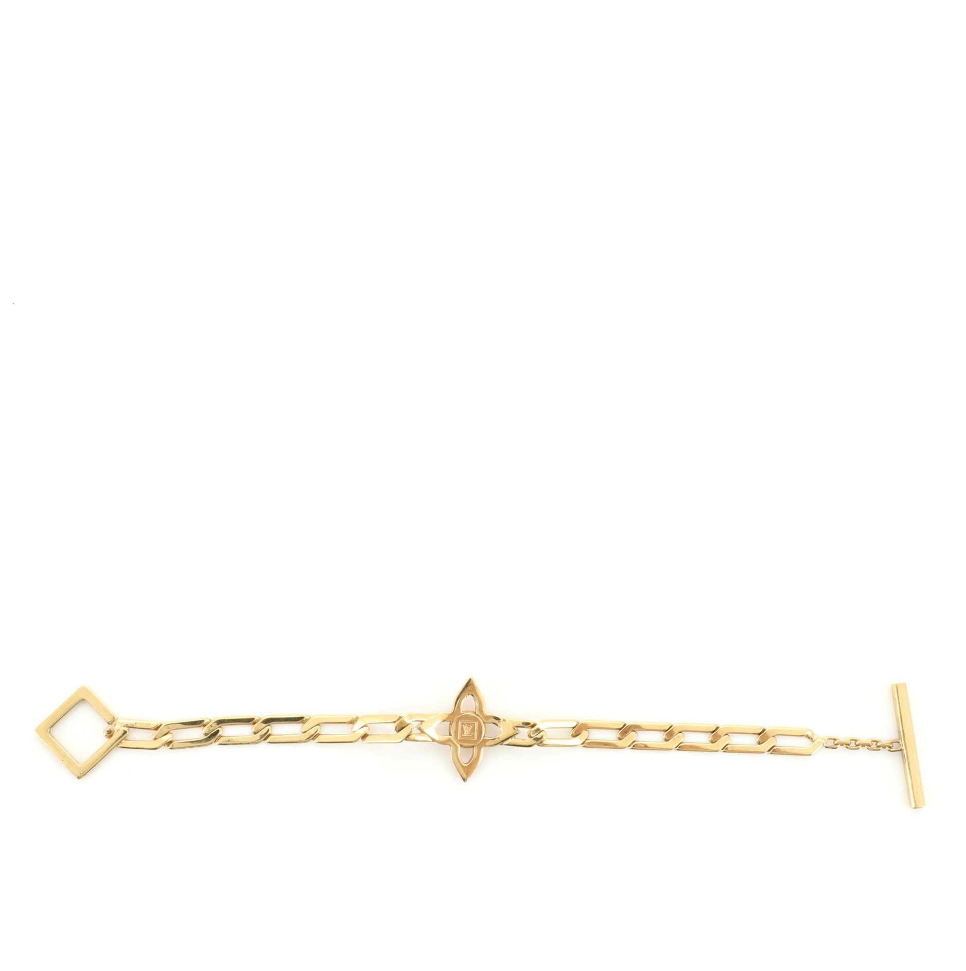 Flower Power Bracelet Metal with Crystal