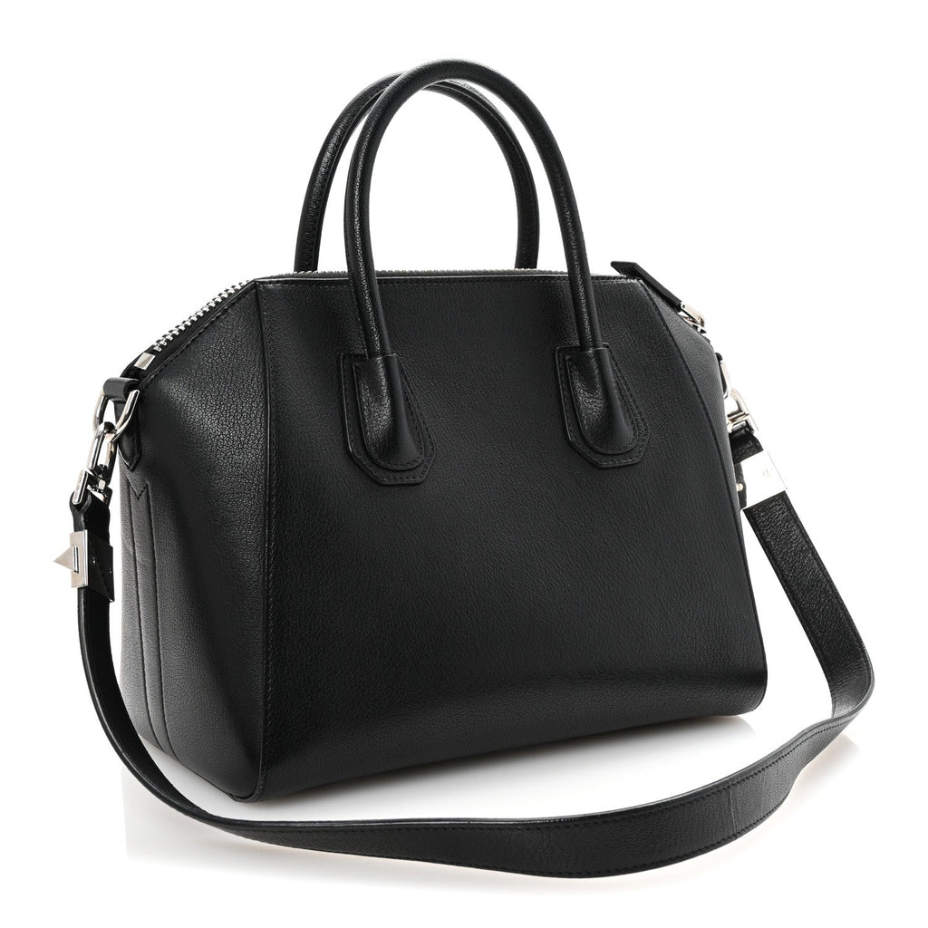 Sugar Goatskin Small Antigona Black