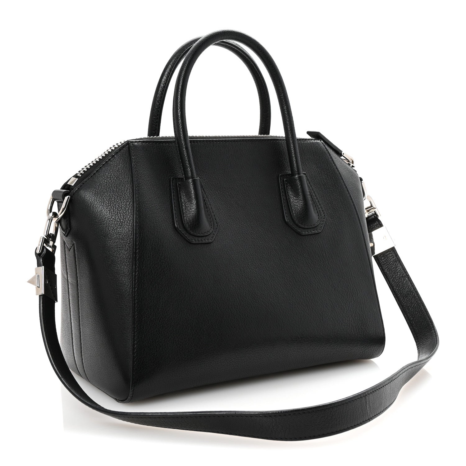 Sugar Goatskin Small Antigona Black