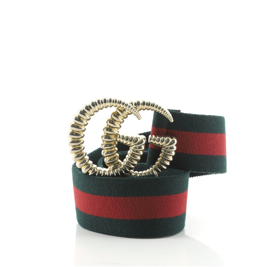 GG Torchon Web Belt Canvas Wide 65