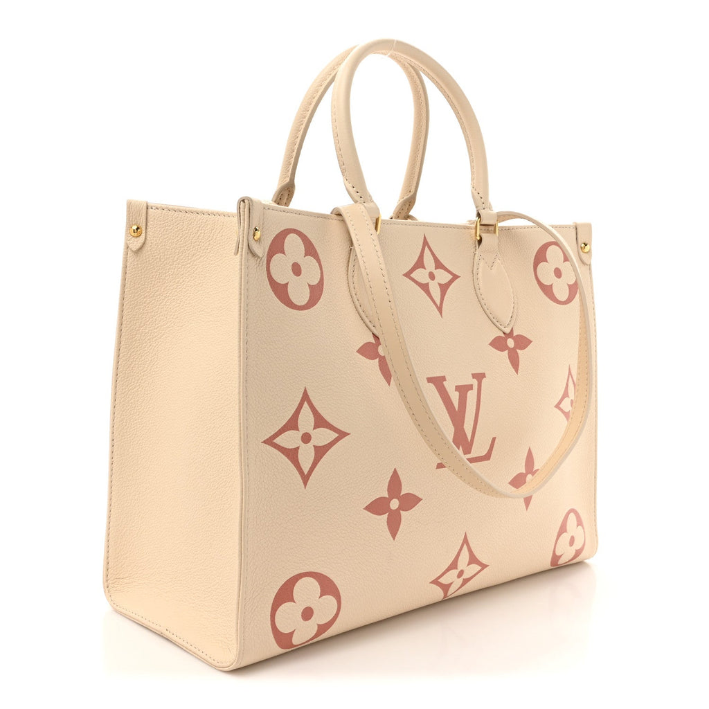 Empreinte Monogram Giant Onthego MM Creme Rose Trianon