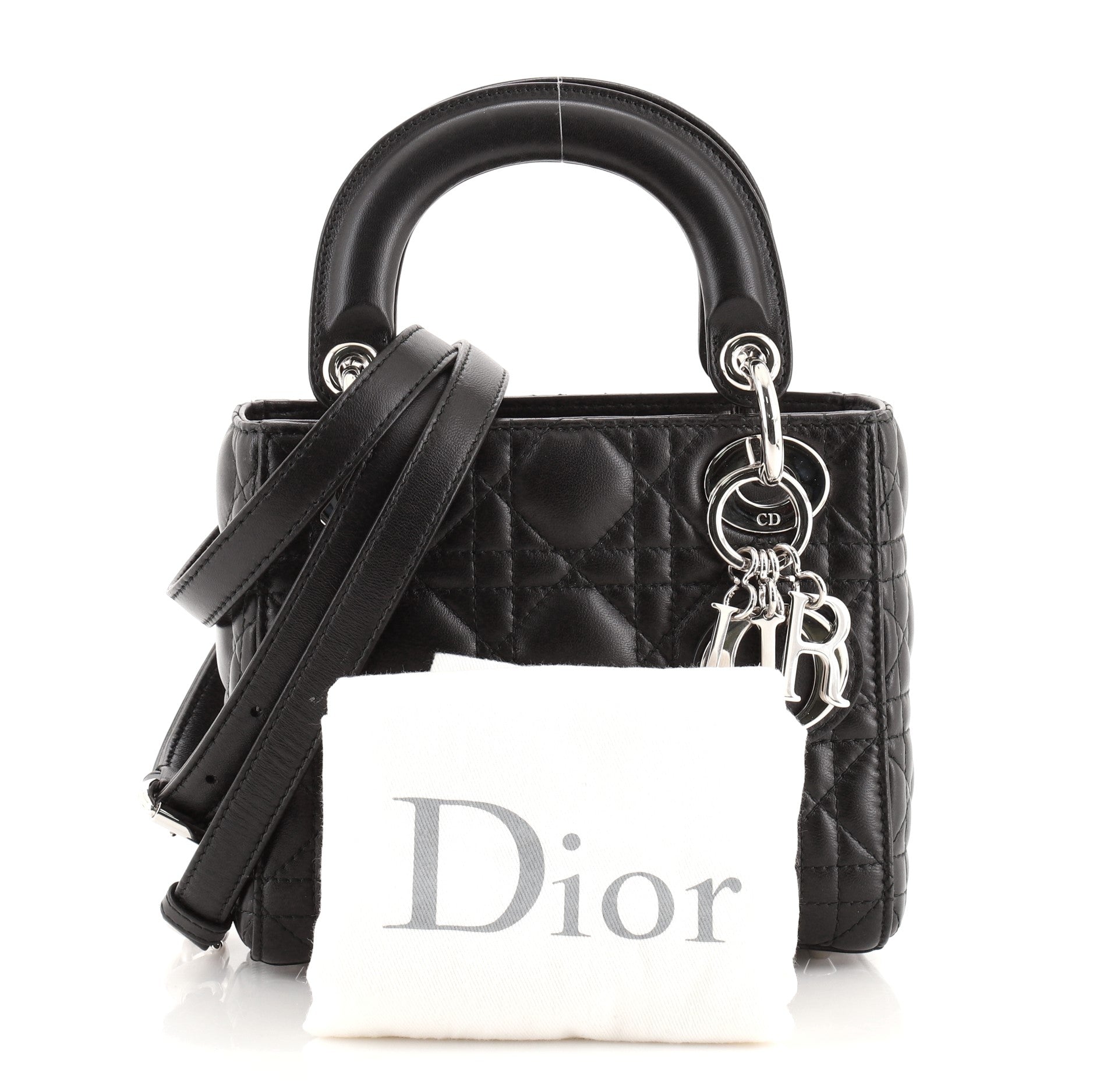 Lady Dior Bag Cannage Quilt Lambskin Mini